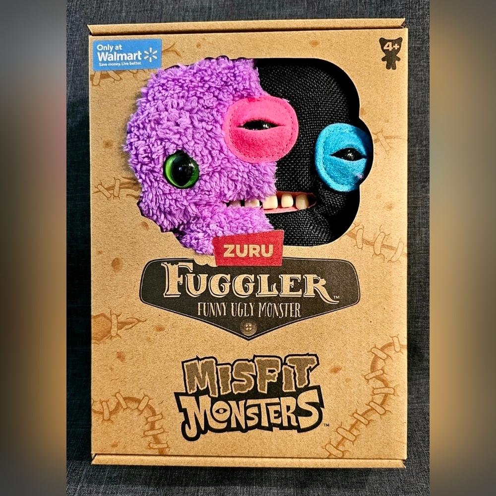 Zuru Fuggler Misfit Monsters REEKO & ALIEN P/B *Walmart Exclusive* #15726E